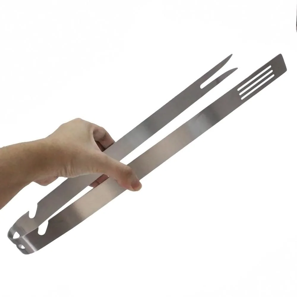 15.16インチ BBQソーセージ返しトング | ステンレス製フードトング 卸売り商品画像3