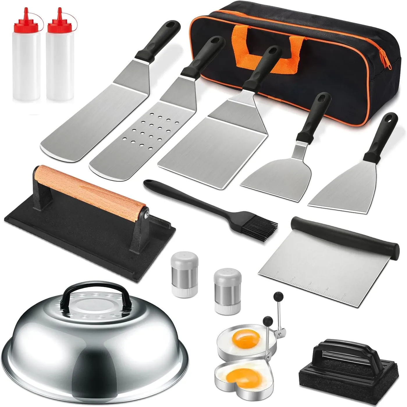 17-Piece Griddle Accessories Kit with Carry Bag wholesale product image 1