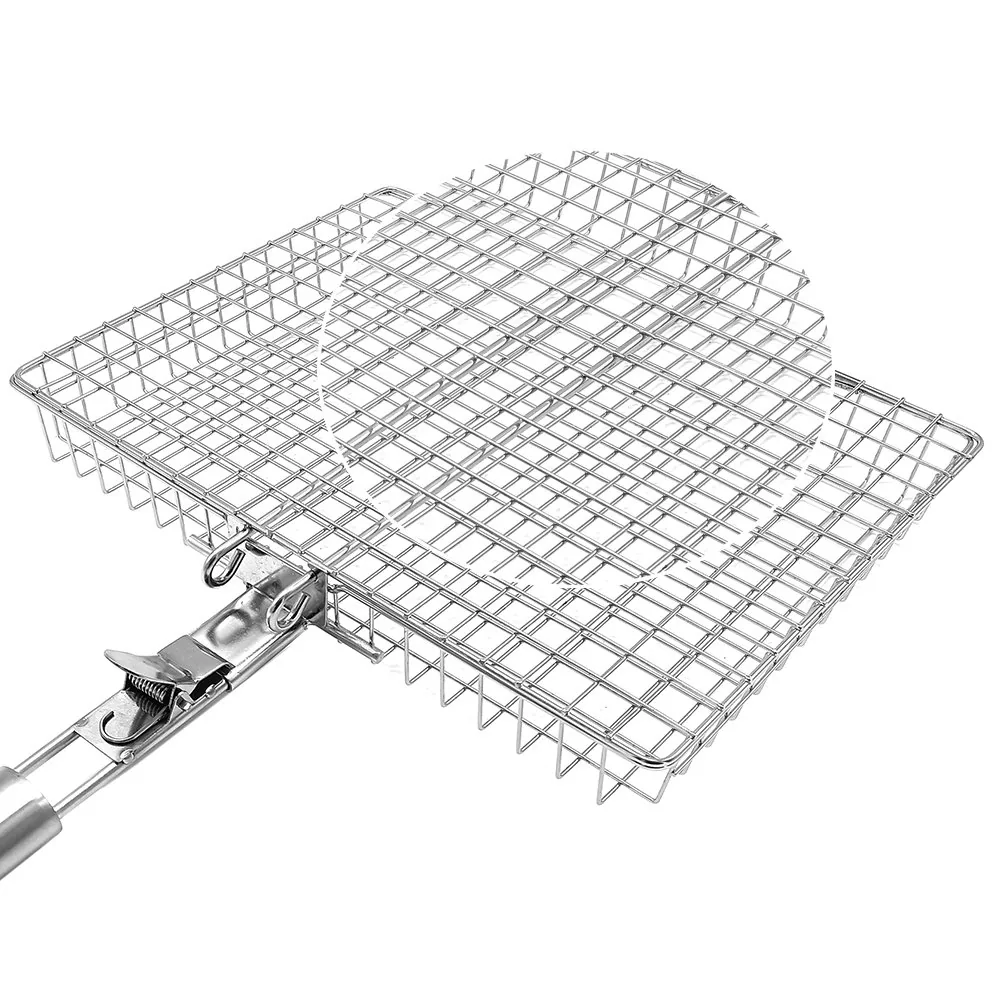304 Stainless Steel Barbecue Grilling Basket wholesale product image 4