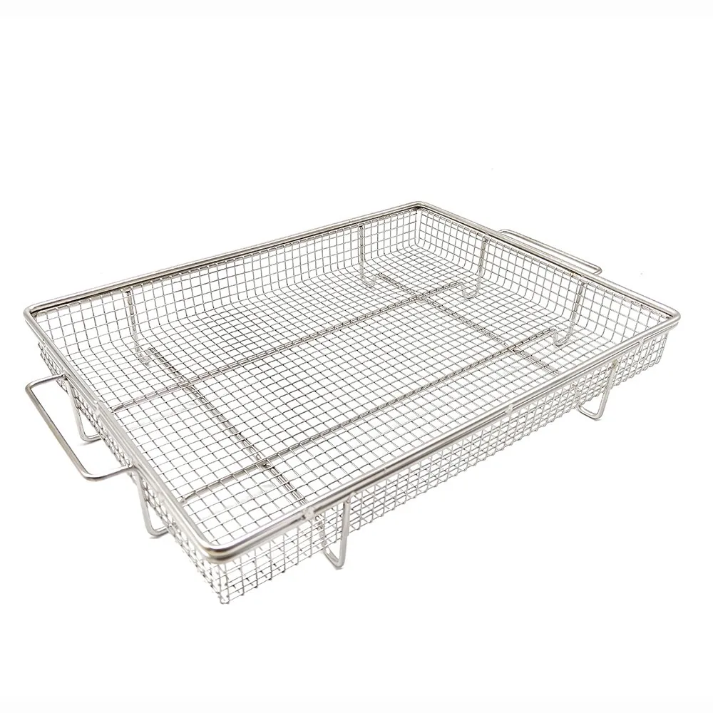 エアフライヤーバスケット＆ベーキングトレイセット（オーブン用）メッシュクリスパーバスケット 卸売商品画像3