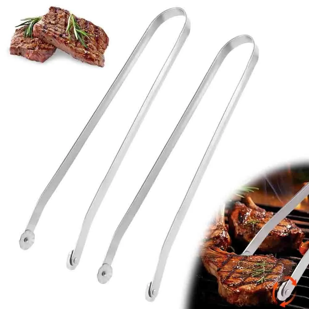 Barbecue Sausage Turning Tongs | Stainless Steel wholesale product image 1