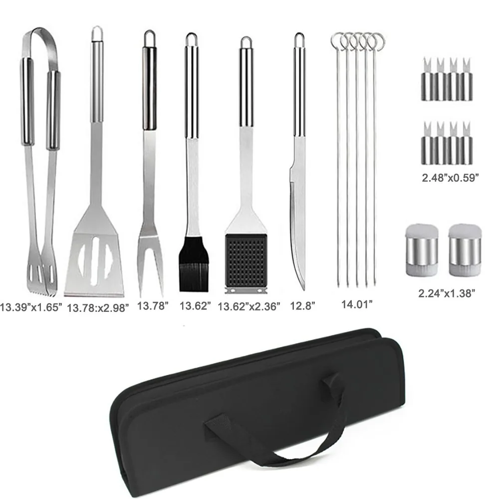 Carry Bag Barbecue Tool Set | 21 Pcs Grilling Kit wholesale product image 3