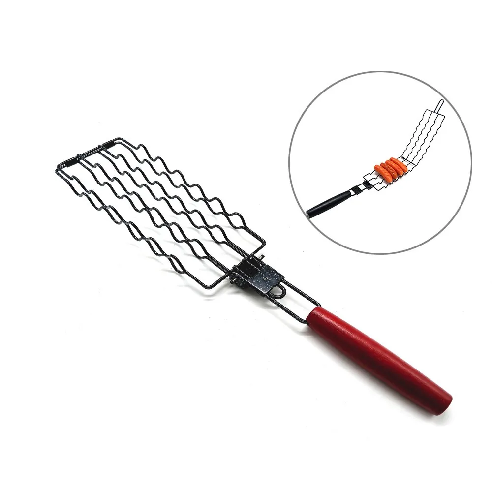 Non-stick Grill Basket for Hot Dog Sausage product image 1