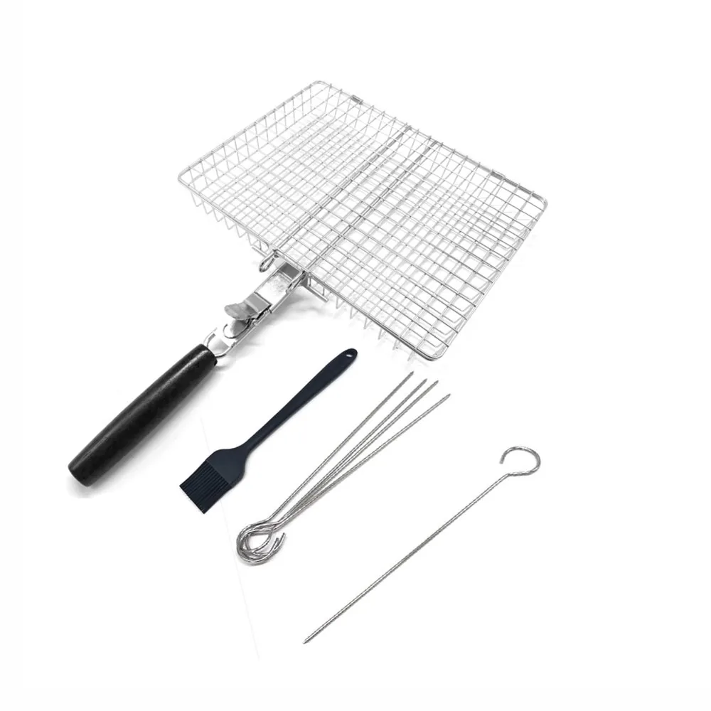 Stainless Steel BBQ Grill Basket Set wholesale product image 1