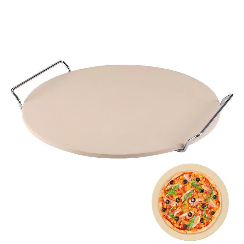 Cordierite Pizza Stone Set for Oven wholesale product image 2