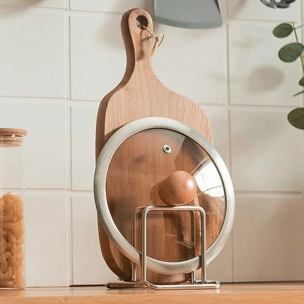 Cutting Board Holder | Metal Kitchen Organizer Rack wholesale product image 4