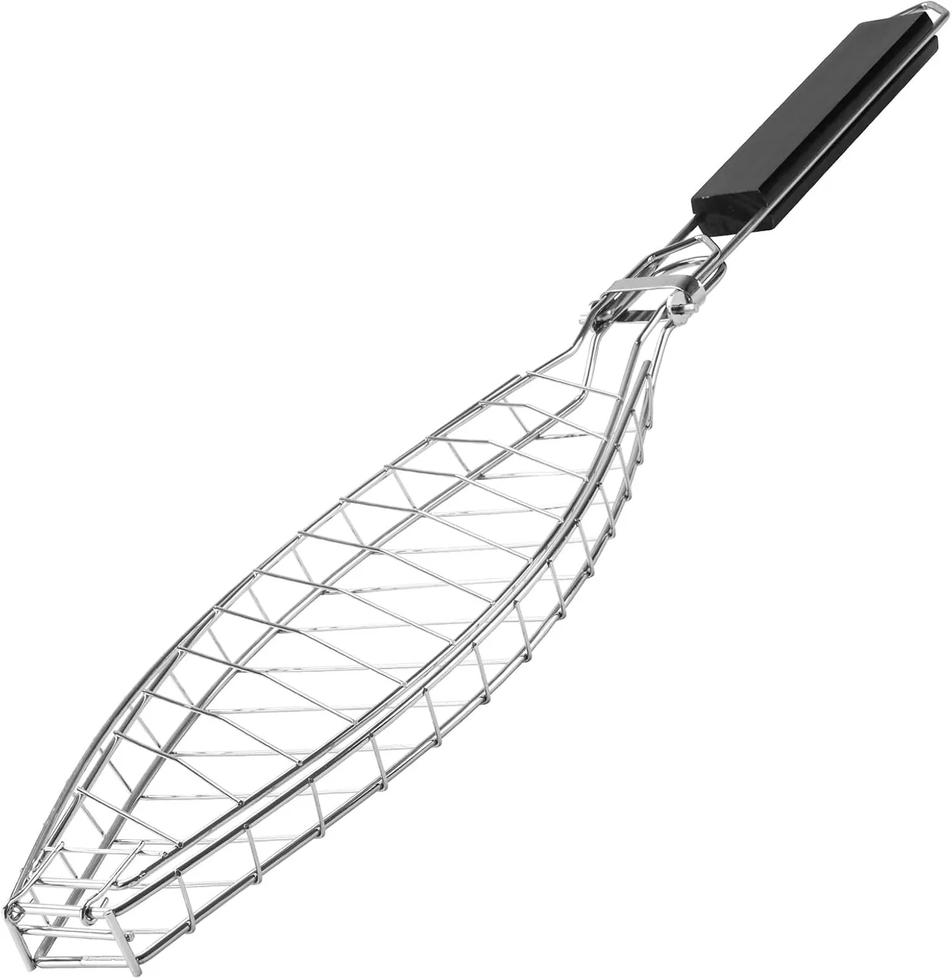 Deep Grilling Basket for Fish – Stainless Steel BBQ Basket wholesale product image 2