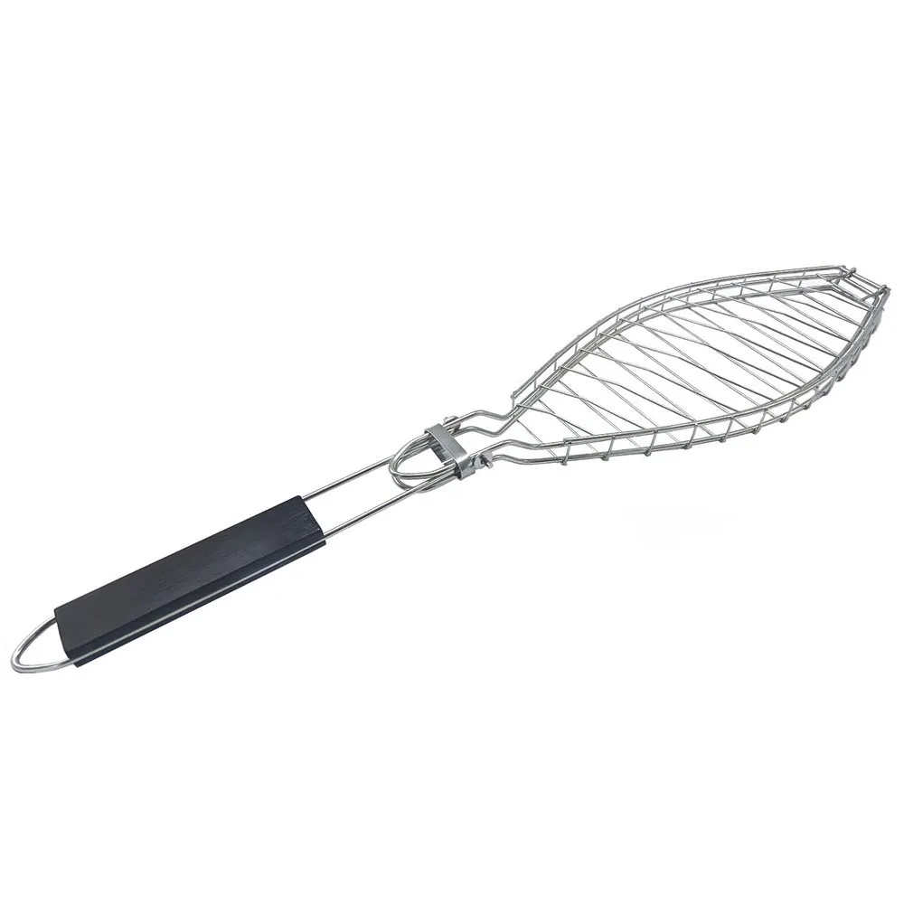 Deep Grilling Basket for Fish – Stainless Steel BBQ Basket wholesale product image 3