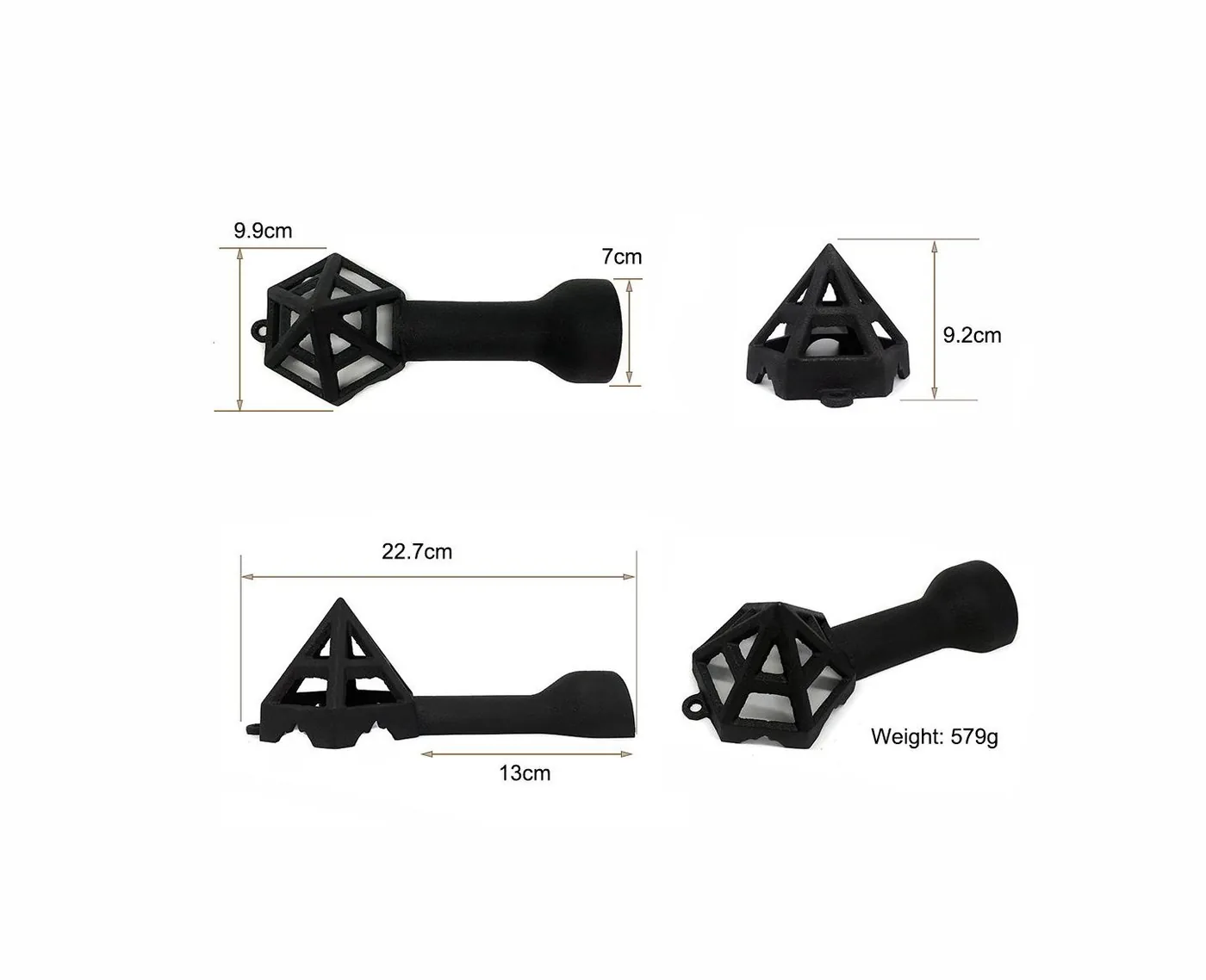 Firewood Charcoal Starter | Cast Iron Fireguard for Stove wholesale product image 3