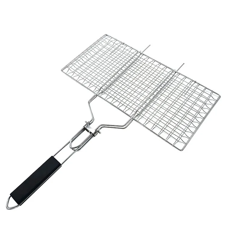 Fish Vegetable Grill Basket for Outdoor Grills Stainless Steel wholesale product image 1