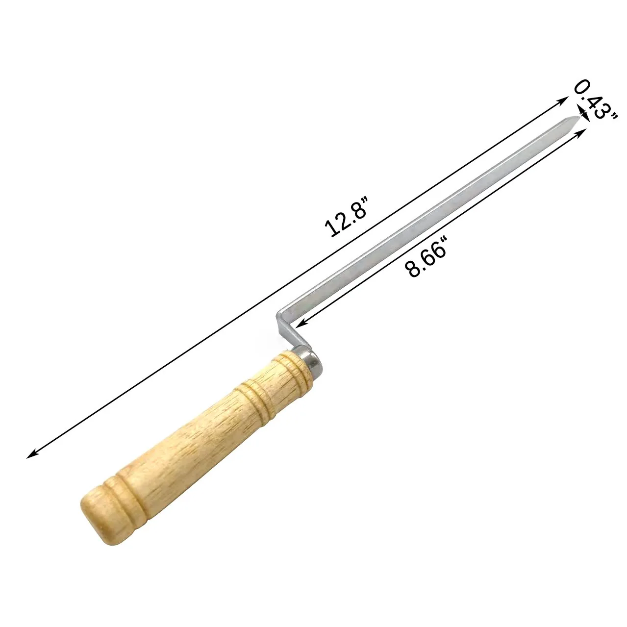 Flat Mushroom Kebab Skewer | Stainless Steel wholesale product image 2