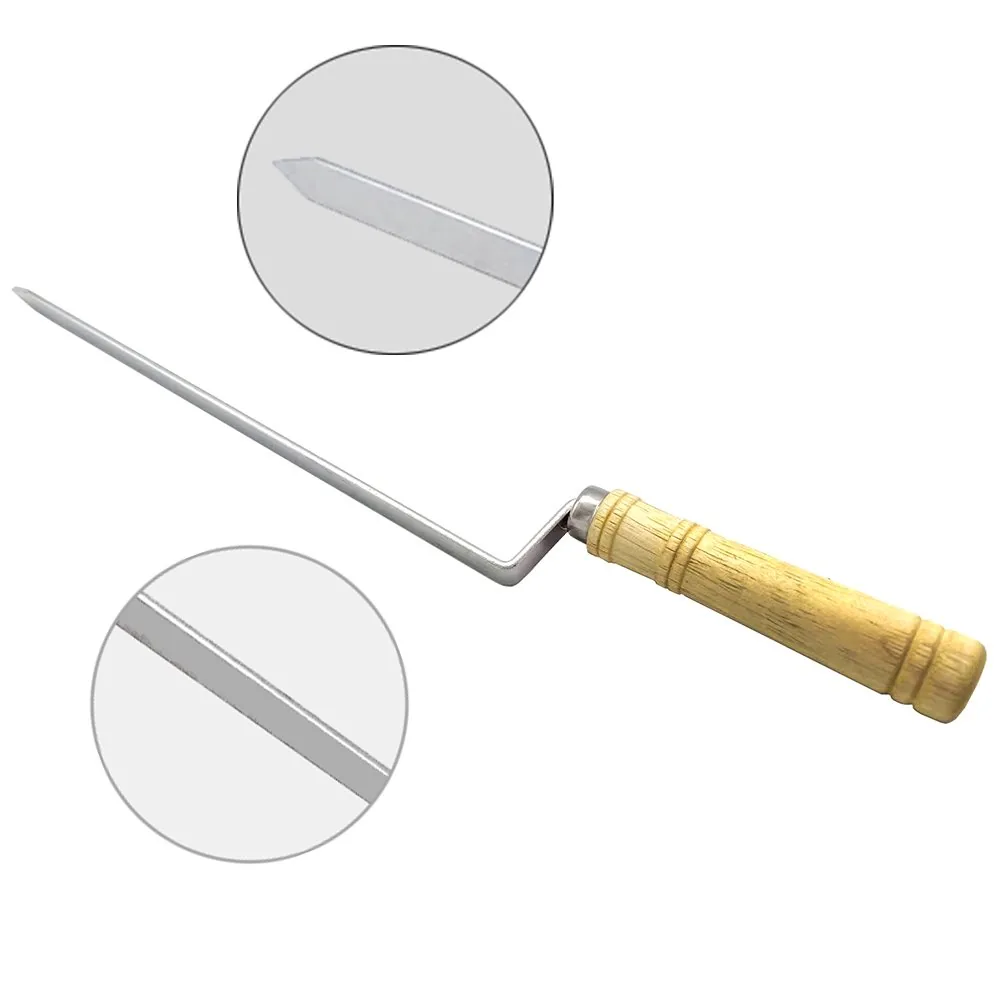 Flat Mushroom Kebab Skewer | Stainless Steel wholesale product image 3