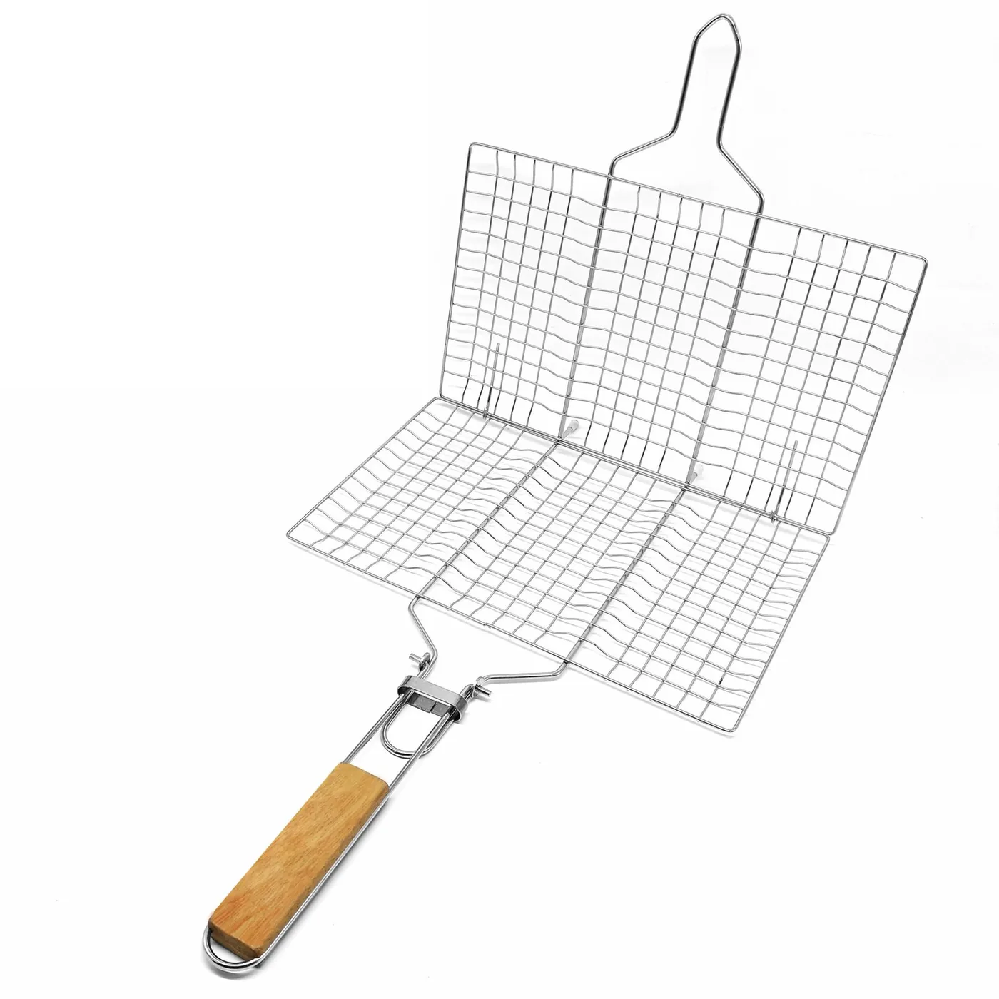 Folding Grill Basket for Fish Vegetable | Camping Grill Accessories wholesale product image 3