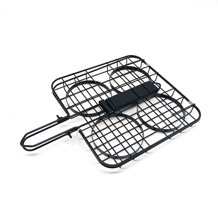 Folding Hamburger Grilling Basket Non-Stick product image 5