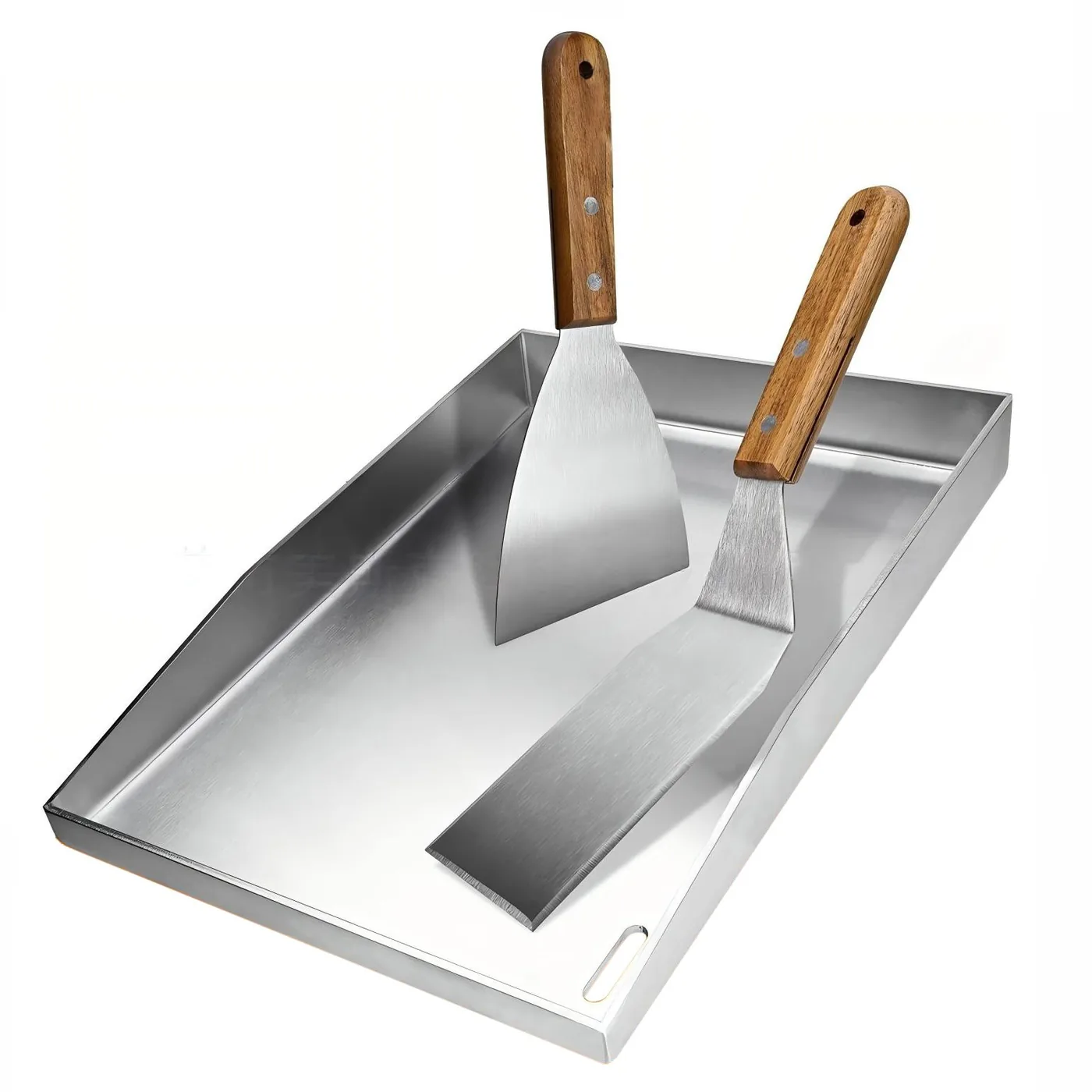 Griddle Flat Top for Grills Stainless Steel Set wholesale image 1