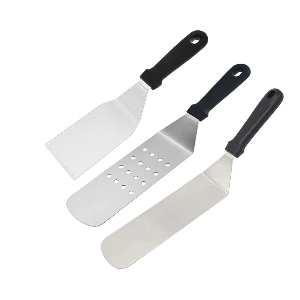 Griddle Spatula Set 3pcs | Stainless Steel with PP Handle wholesale product image 2