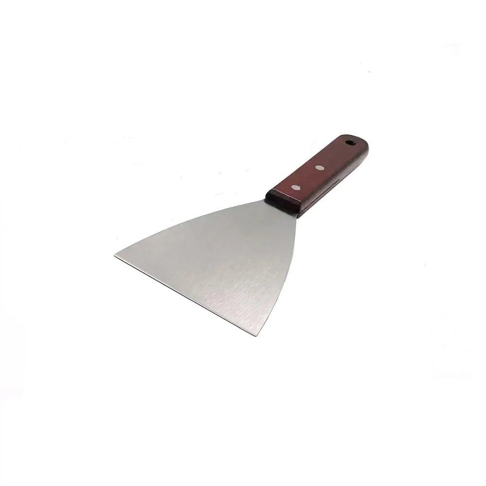 Griddle Tools Set Stainless Steel with Wooden Handle wholesale product image 3