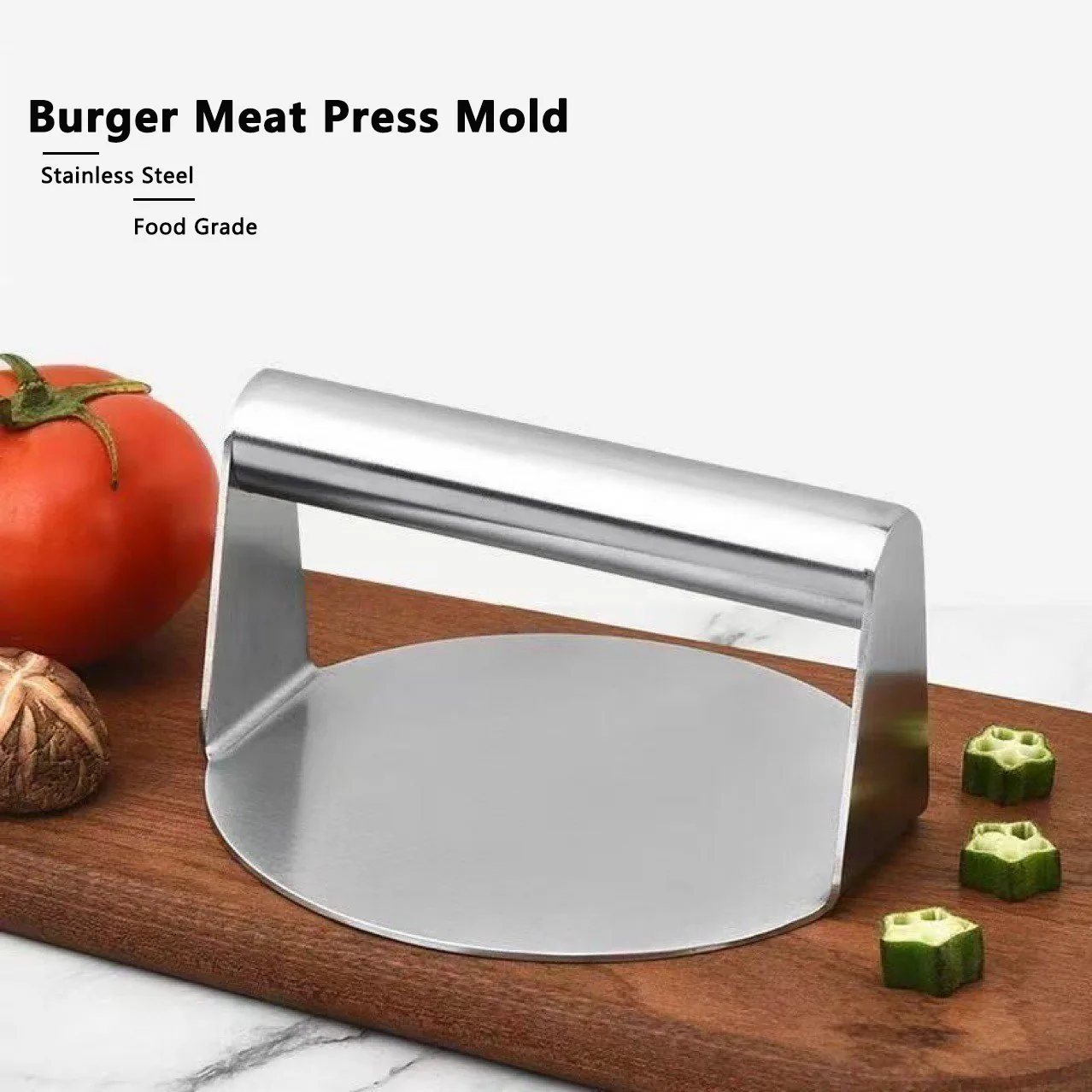 Hamburger Meat Press | Stainless Steel Patty Maker for Kitchen Use wholesale product image 3