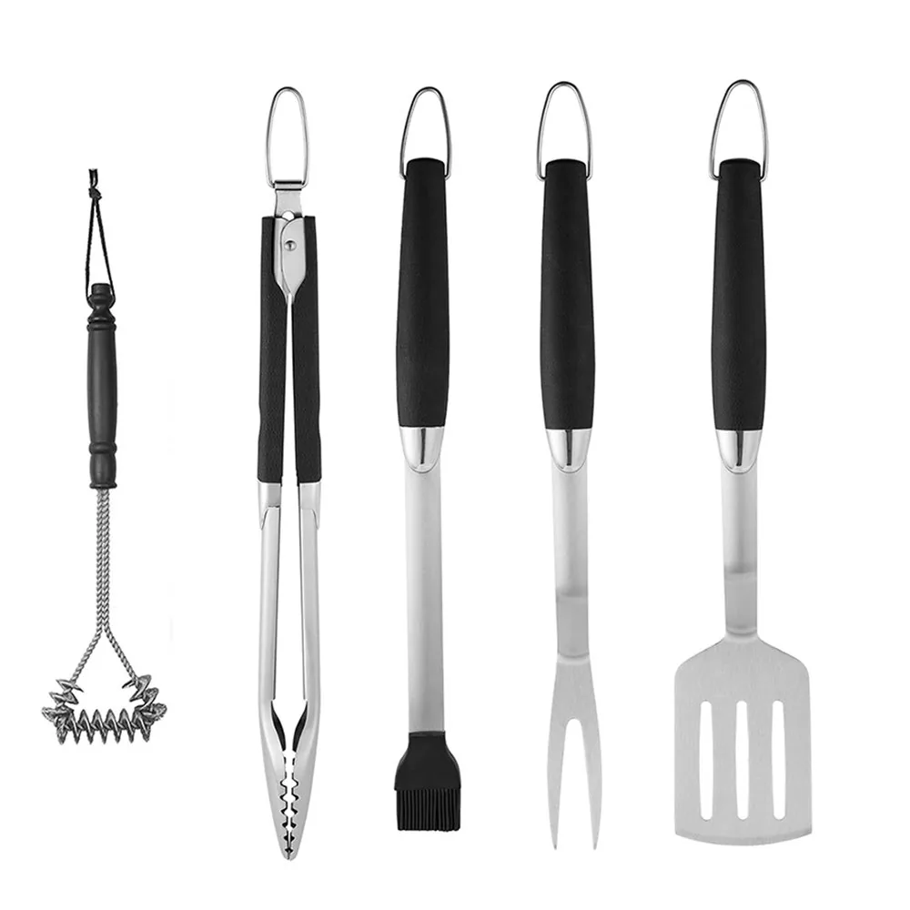 5-Piece Grilling Tools Set with PP Handle - product image 1