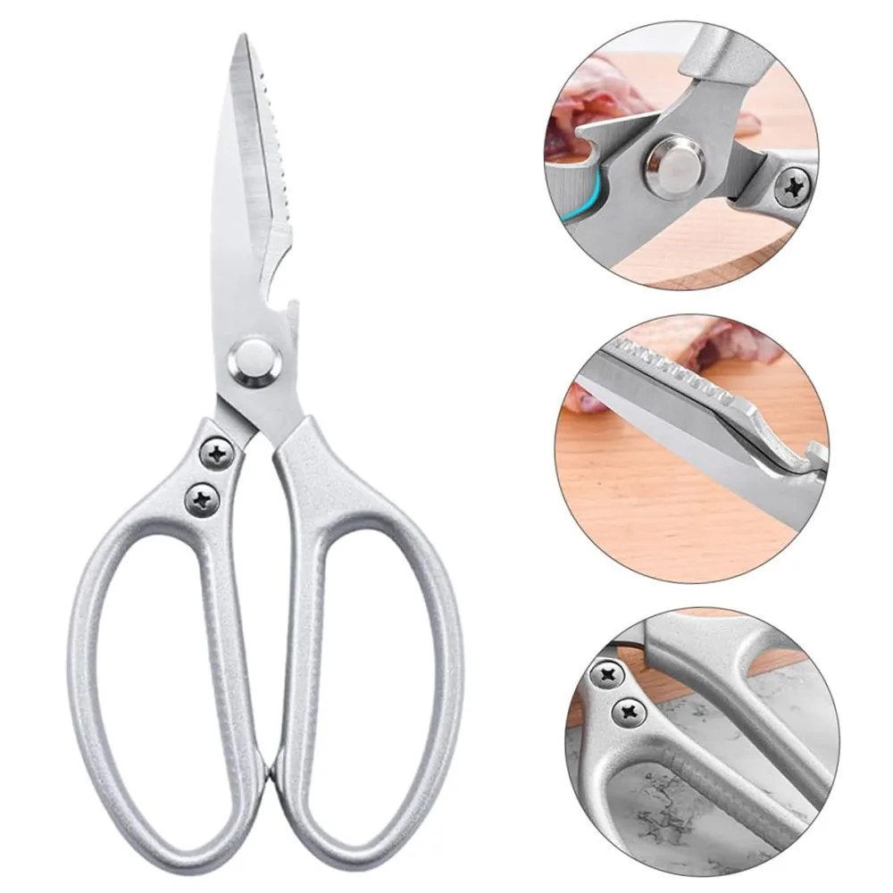 Heavy-Duty Kitchen Scissors, Stainless Steel - product image 2