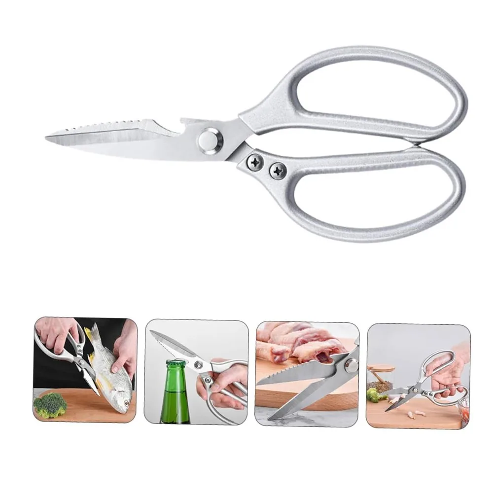 Heavy-Duty Kitchen Scissors, Stainless Steel - product image 3