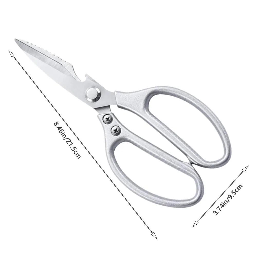 Heavy-Duty Kitchen Scissors, Stainless Steel - product image 4