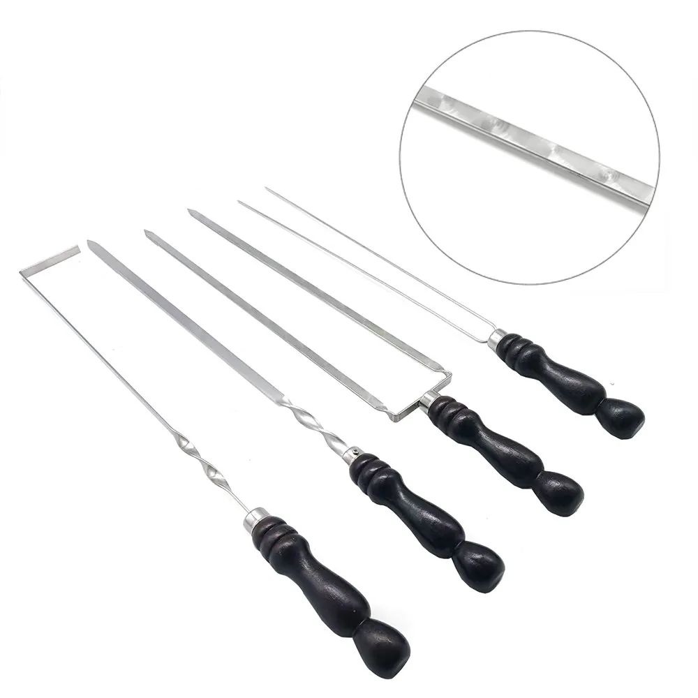 Skewers Set for Grilling | Stainless Steel Barbecue Skewers wholesale product image 1