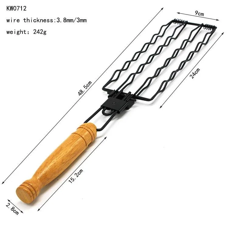 Hot Dog Roasting Basket for Grill | Non-stick Coated wholesale product image 2