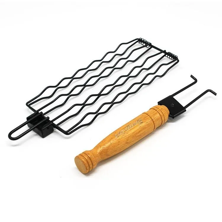 Hot Dog Roasting Basket for Grill | Non-stick Coated wholesale product image 3