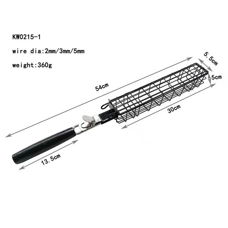 Kabob Grilling Baskets Set - Non-Stick Grill Cage - product image 2