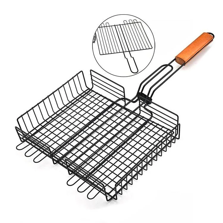 Large Capacity Grilling Basket for Grills Non-Stick Coating product image 2