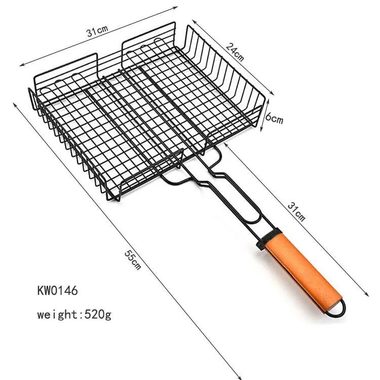 Large Capacity Grilling Basket for Grills Non-Stick Coating product image 3