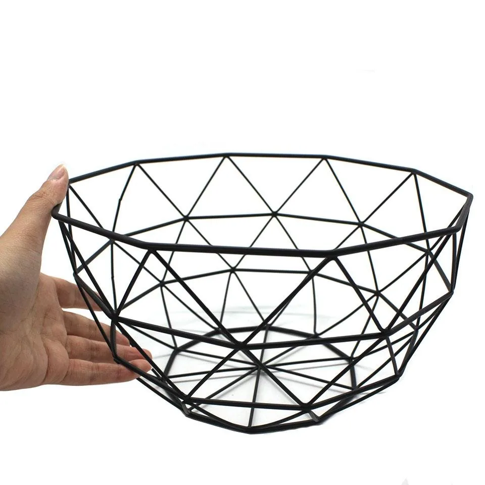 Metal Wire Fruit Basket with Cotton Bag - product image 4
