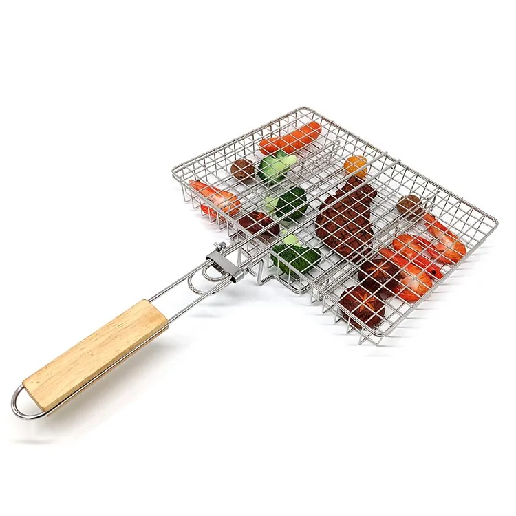 Perforated Grill Basket for Fish, Steak, Meat and Veggies wholesale product image 1