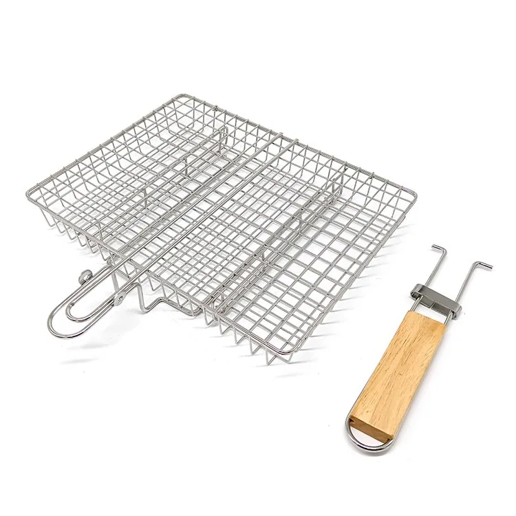 Perforated Grill Basket for Fish, Steak, Meat and Veggies wholesale product image 4