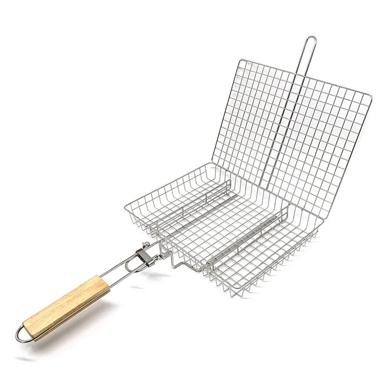 Perforated Grill Basket for Fish, Steak, Meat and Veggies wholesale product image 5