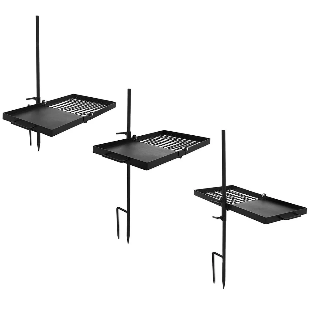 Rotate Camping Grill Rack | Folding & Height Adjustable wholesale product image 4