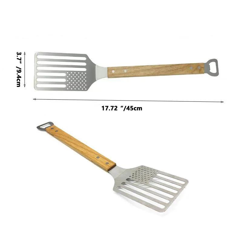 Pro BBQ Spatula Wooden Handle wholesale product image 3