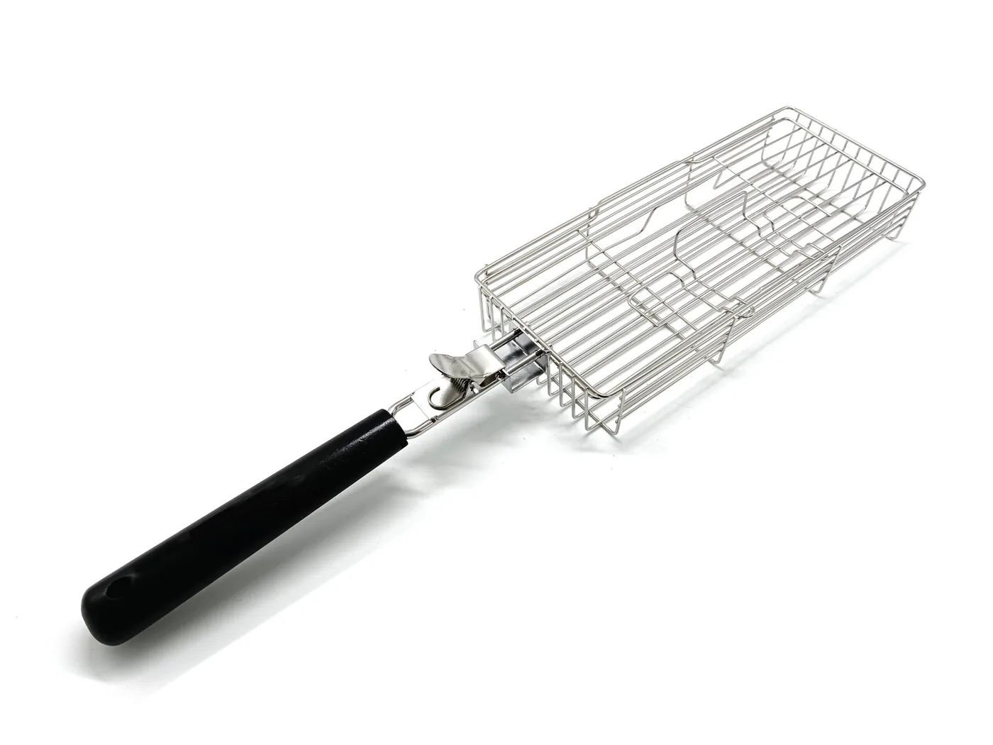 Barbecue Grill Basket with Foldable Handle for Outdoor Grills wholesale product image 2