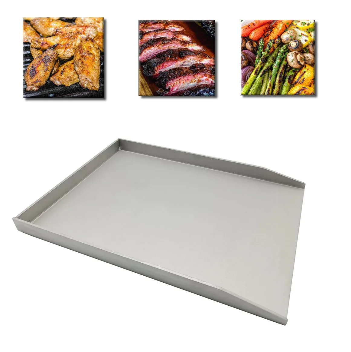 Flat Top Griddle Cooking Kit - Stainless Steel Grill Plate wholesale product image 3
