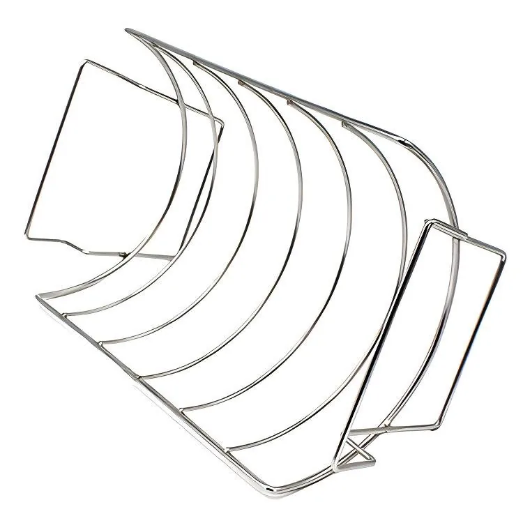 Suporte para Assar Costelas para Grelhas Defumadores e Fornos imagem do produto 2