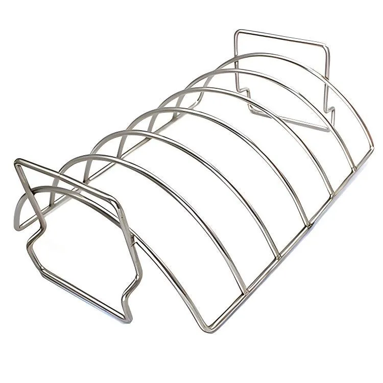 Suporte para Assar Costelas para Grelhas Defumadores e Fornos imagem do produto 3
