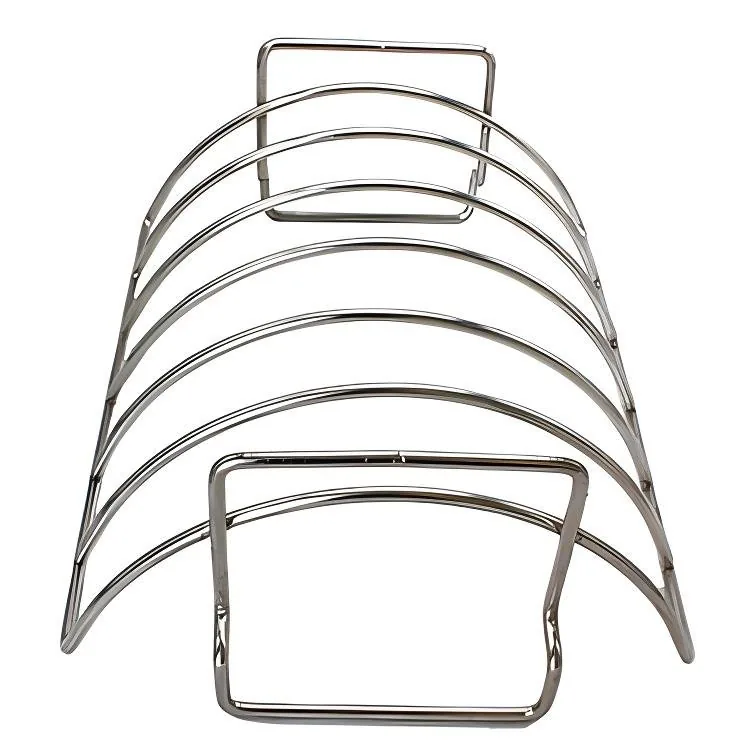 Suporte para Assar Costelas para Grelhas Defumadores e Fornos imagem do produto 4