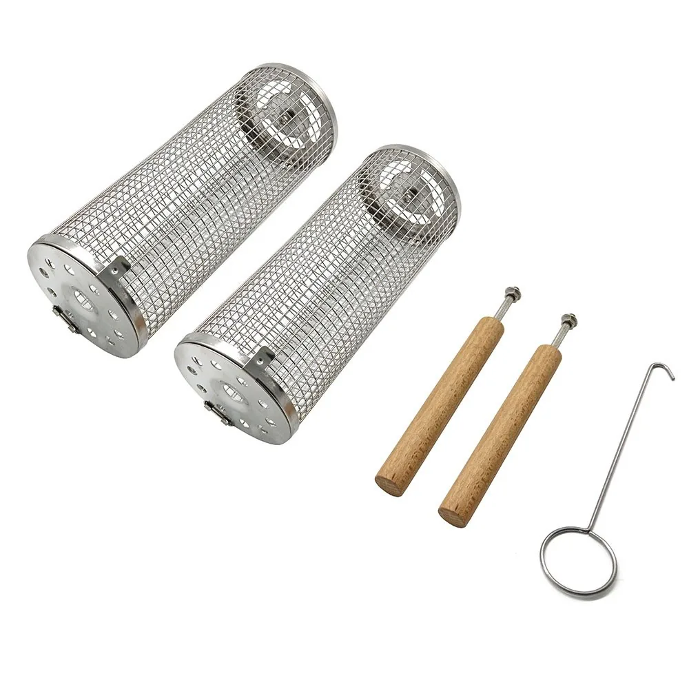 Stainless Steel 304 Nesting Grill Tube Net – 2 Pack wholesale product image 1