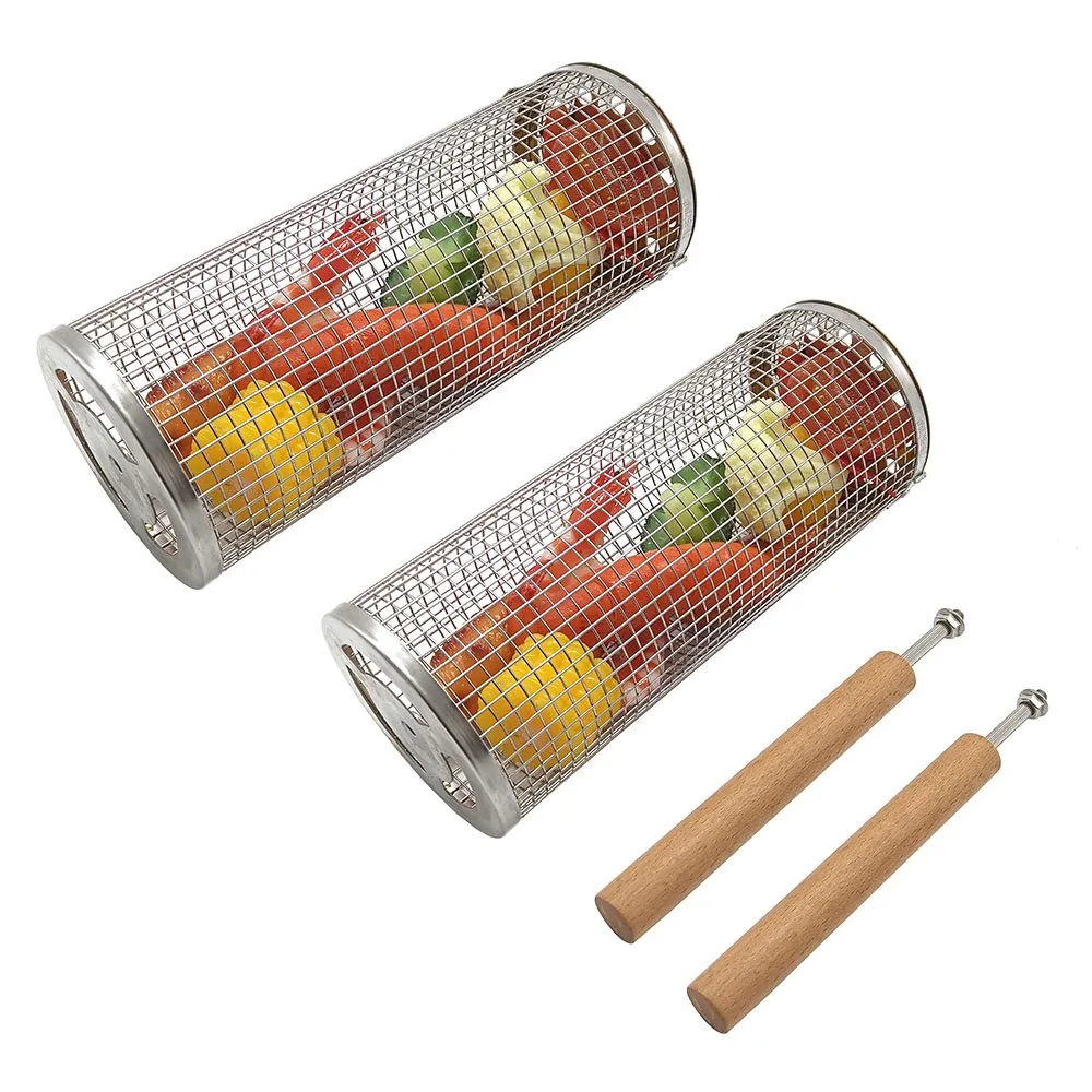 Stainless Steel 304 Nesting Grill Tube Net – 2 Pack wholesale product image 3