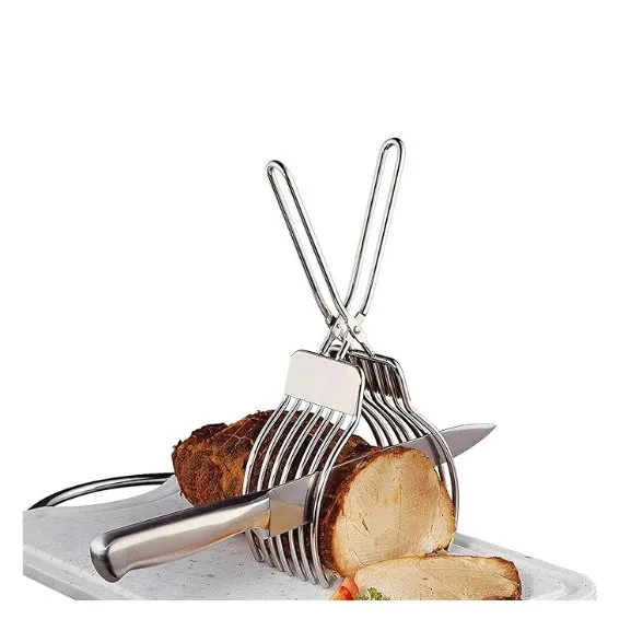 Stainless Steel Meat Bread Cutting Tongs wholesale product image 1