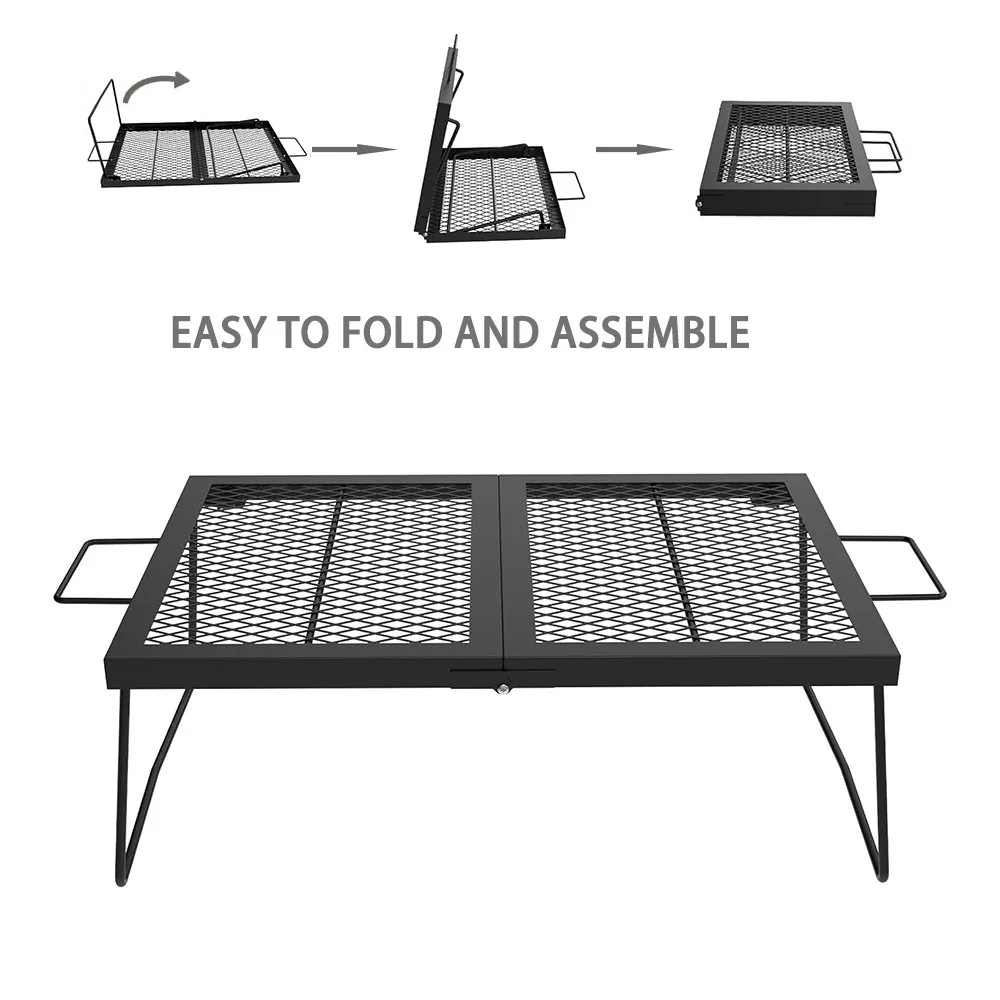 23.6"x17.75" camping grill with storage bag foldable - product image 4